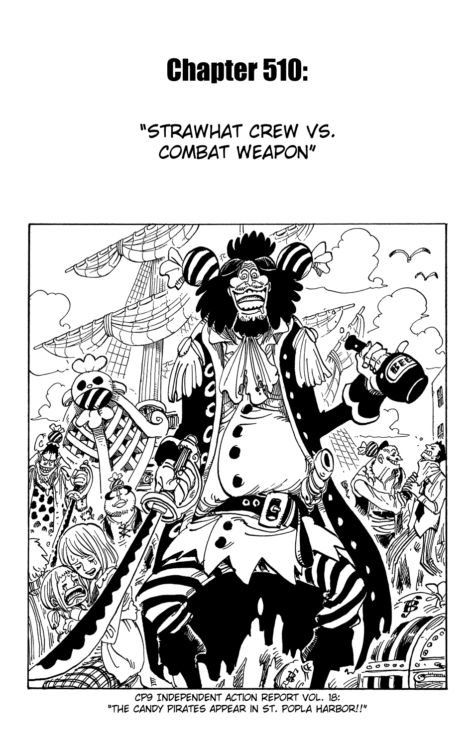 One Piece, Chapter 510 image 01